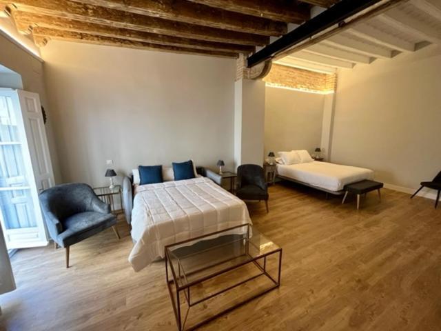 Ti1 Estiloso Loft 120M De La Catedral Tomas De Ibarra Street Seville Luaran gambar
